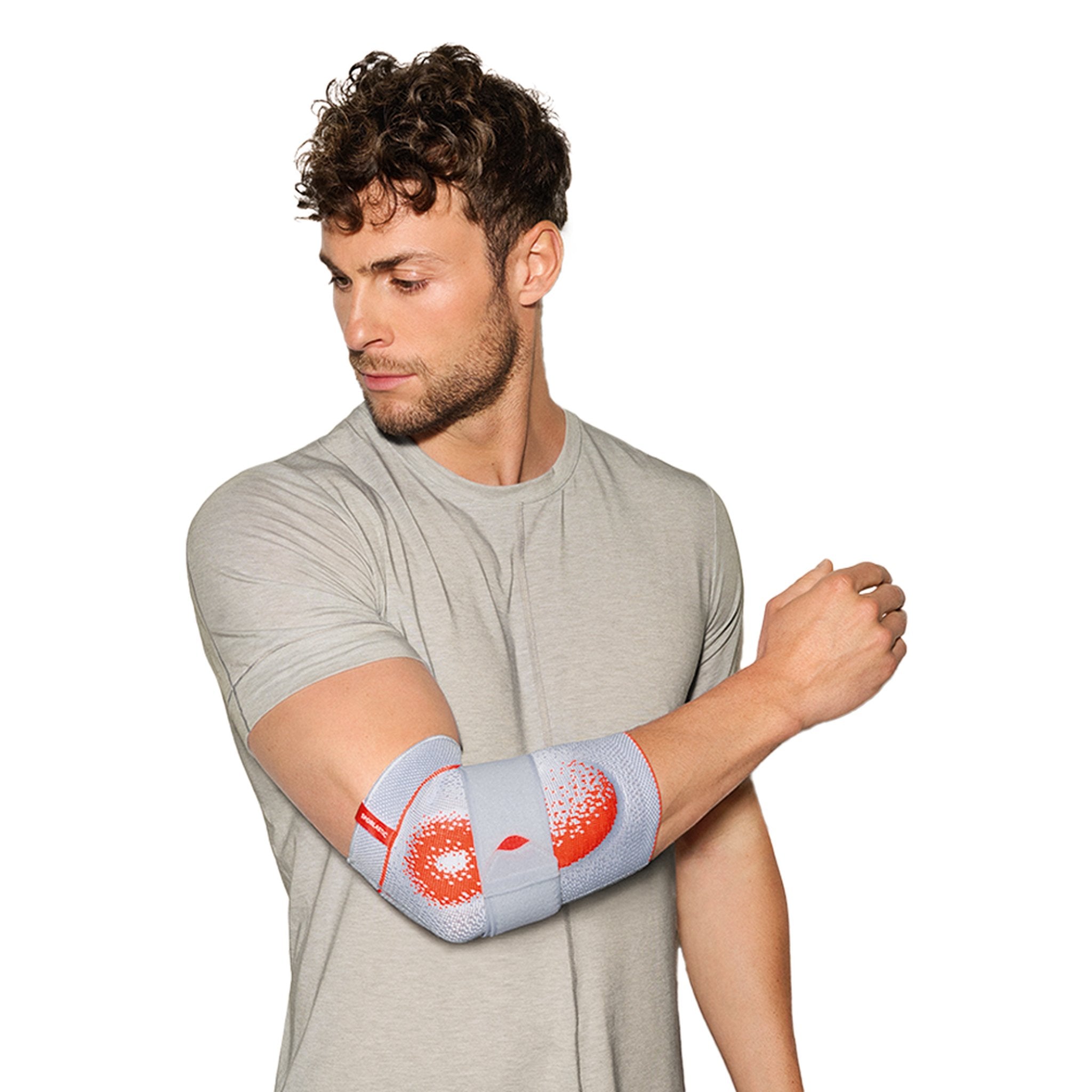 Sporlastic EPIDYN SUPREME Elbow Support shown worn