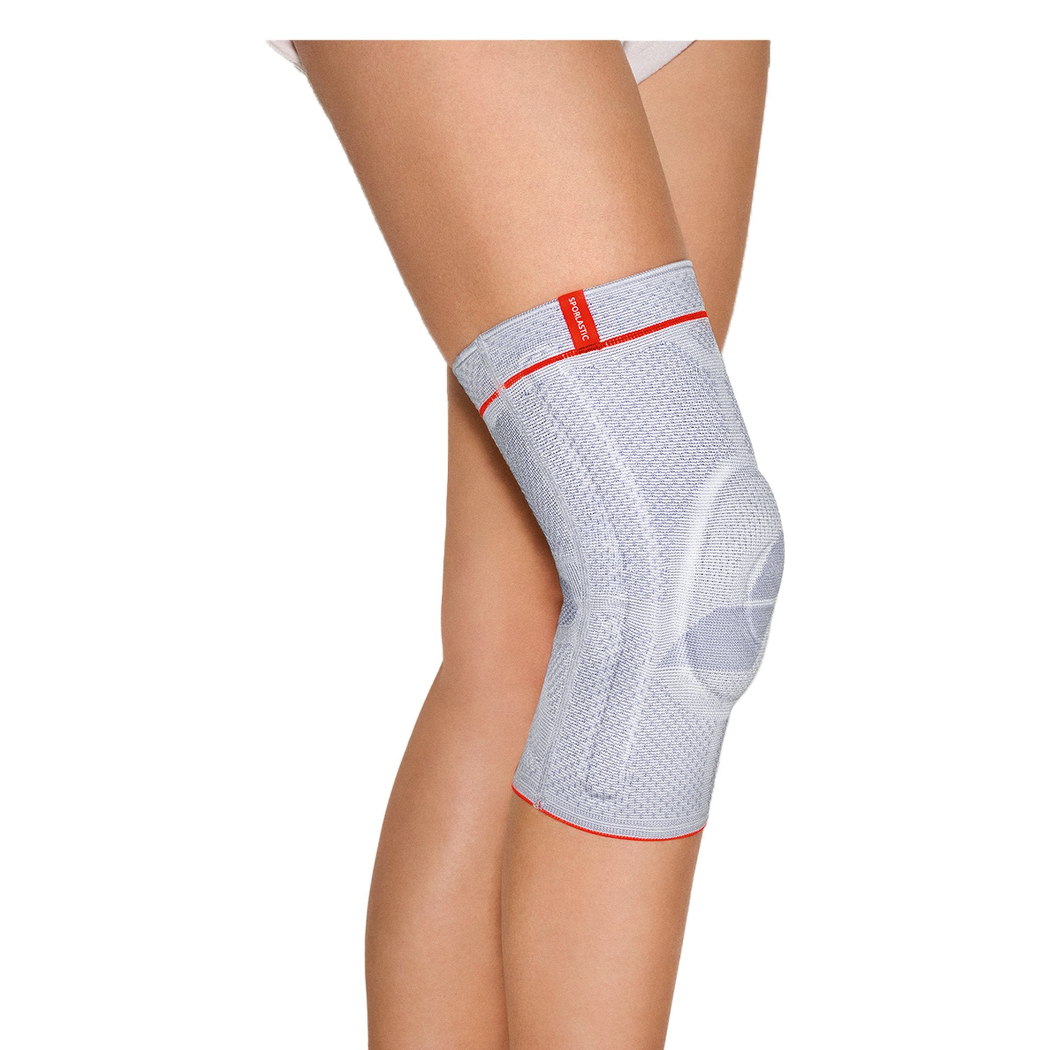 Sporlastic GENU-HiT Knee Support shown worn
