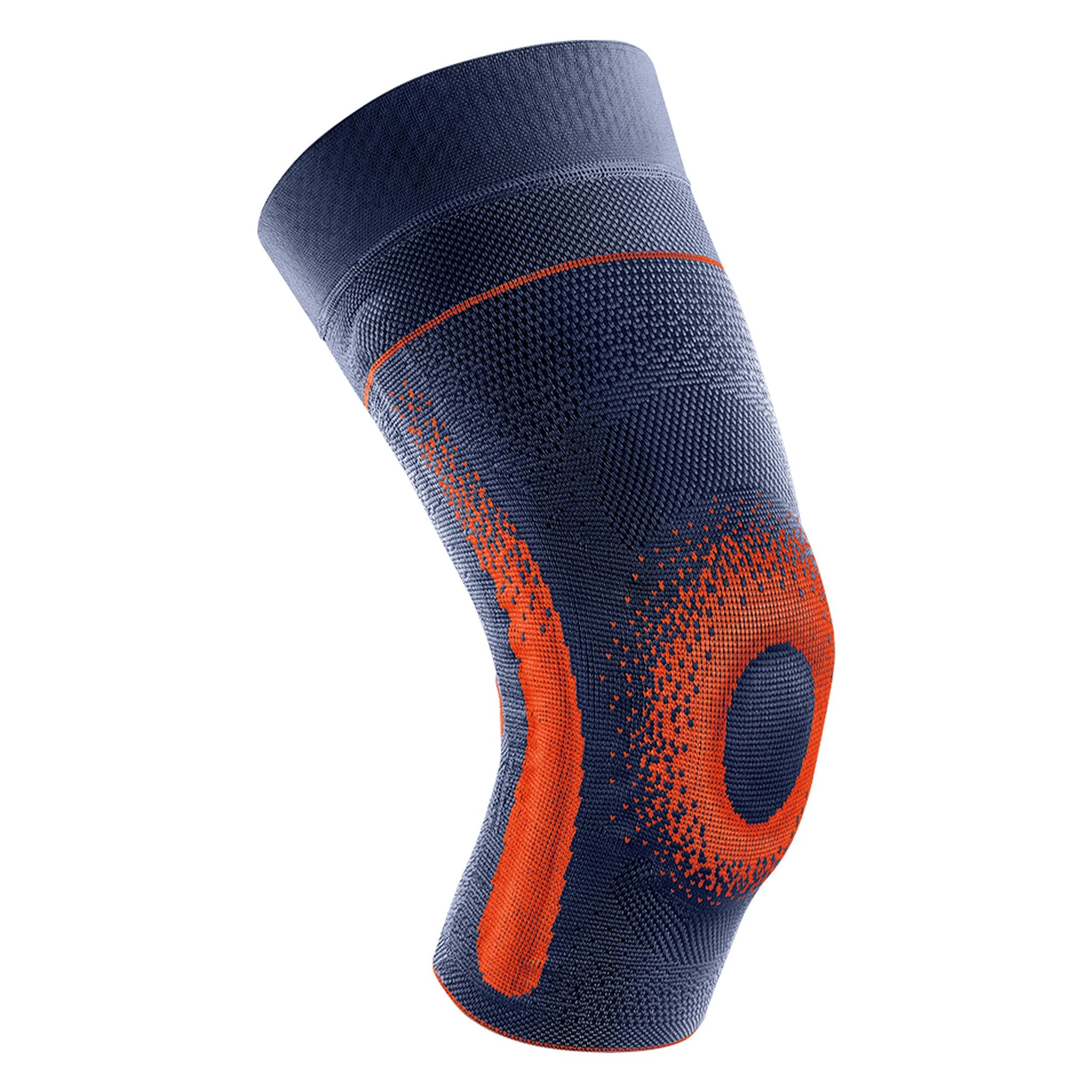 Sporlastic GENU-HiT SUPREME + COMFORT Knee Support – Orange Blue