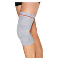Sporlastic GENU-HiT WING Knee Support shown worn