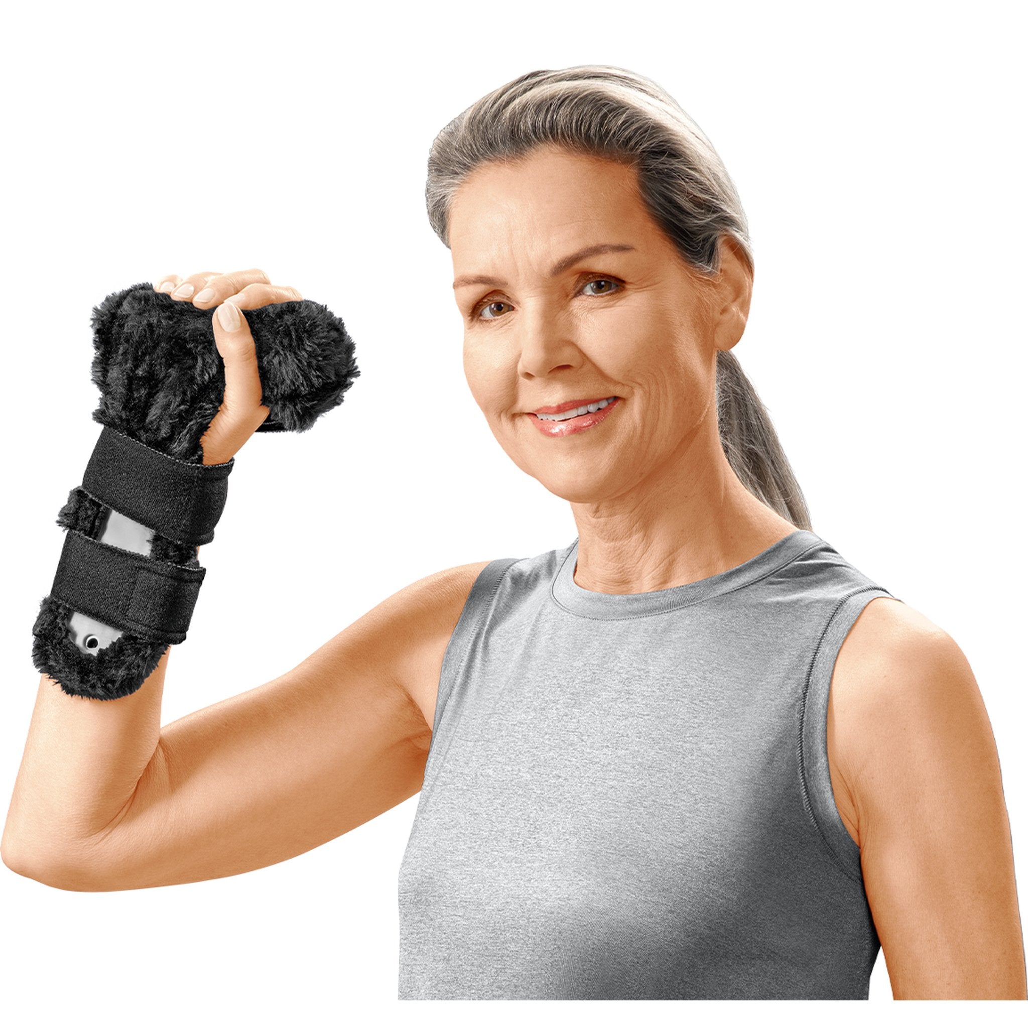 Sporlastic MANU-HiT AIR T Wrist Brace shown worn