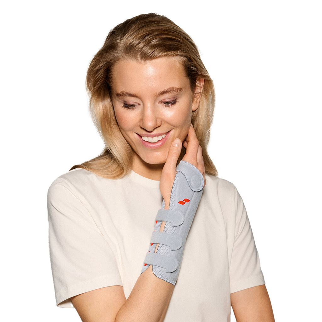 Sporlastic MANU-HiT CARPAL Wrist Brace shown worn