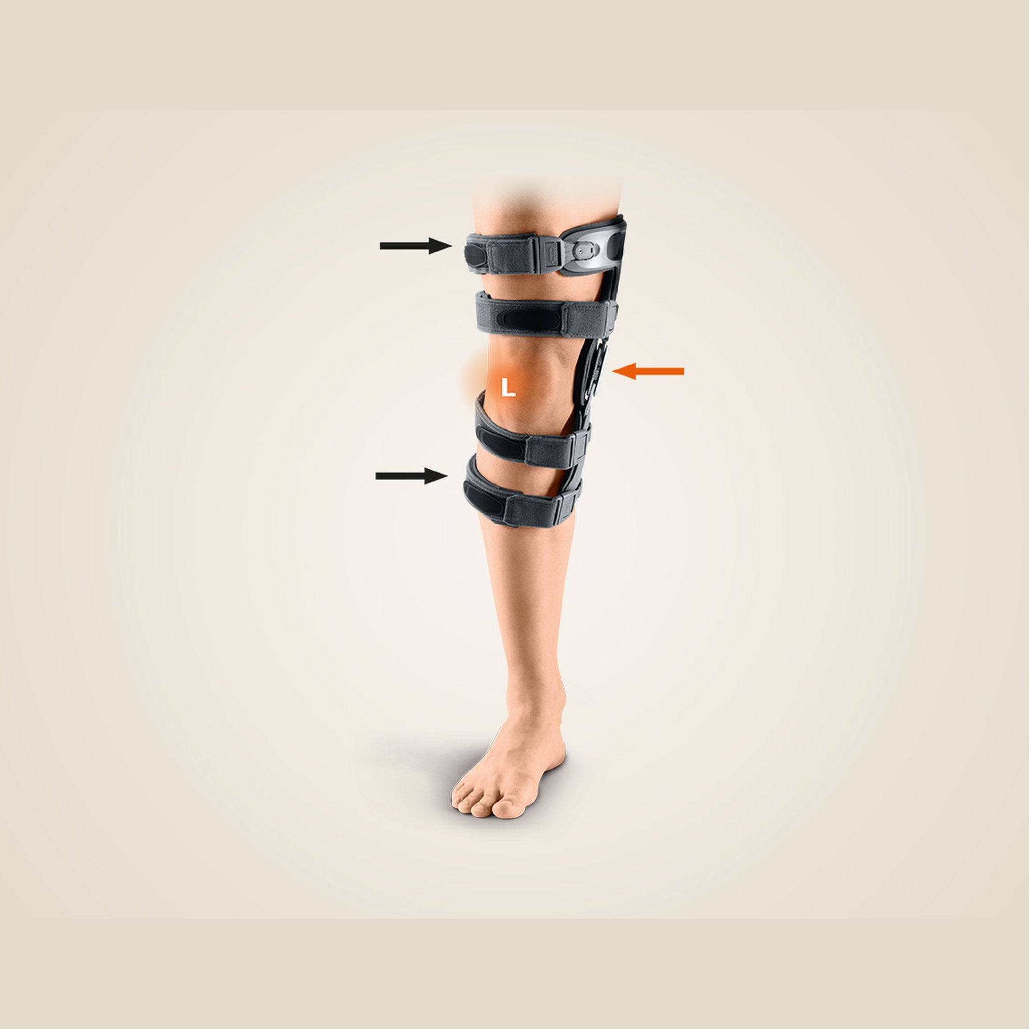 Sporlastic V-FORCE Knee Brace – detail