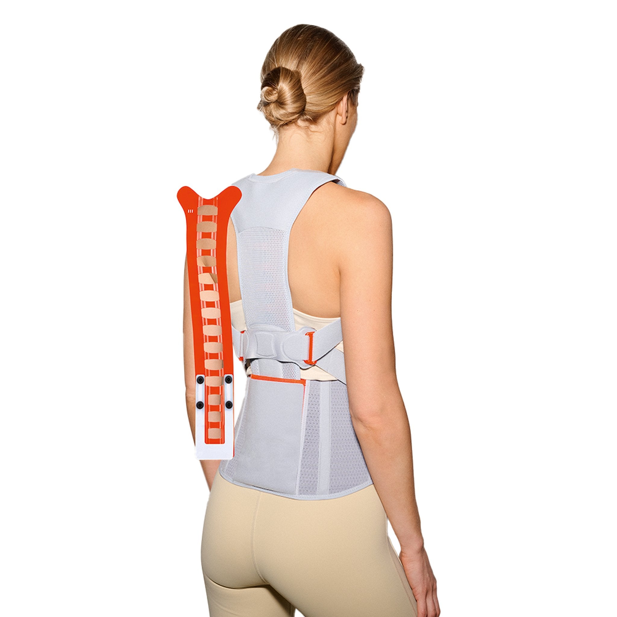 Sporlastic VERTEBRADYN OSTEO Back Brace shown worn