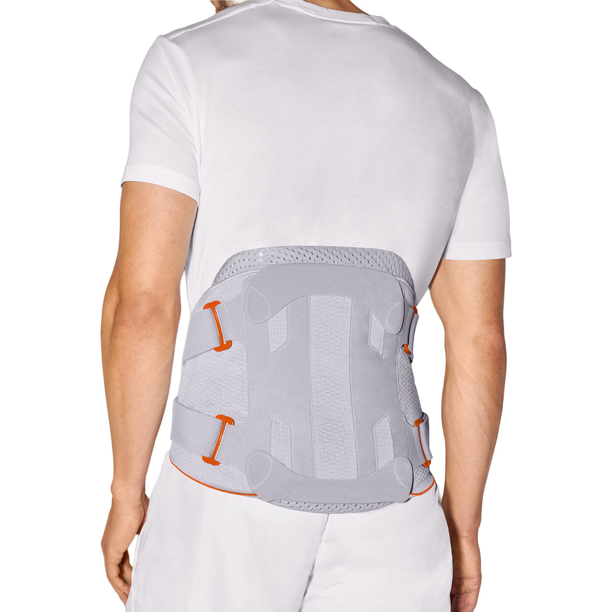 Sporlastic VERTEBRADYN X.STRONG Back Brace shown worn