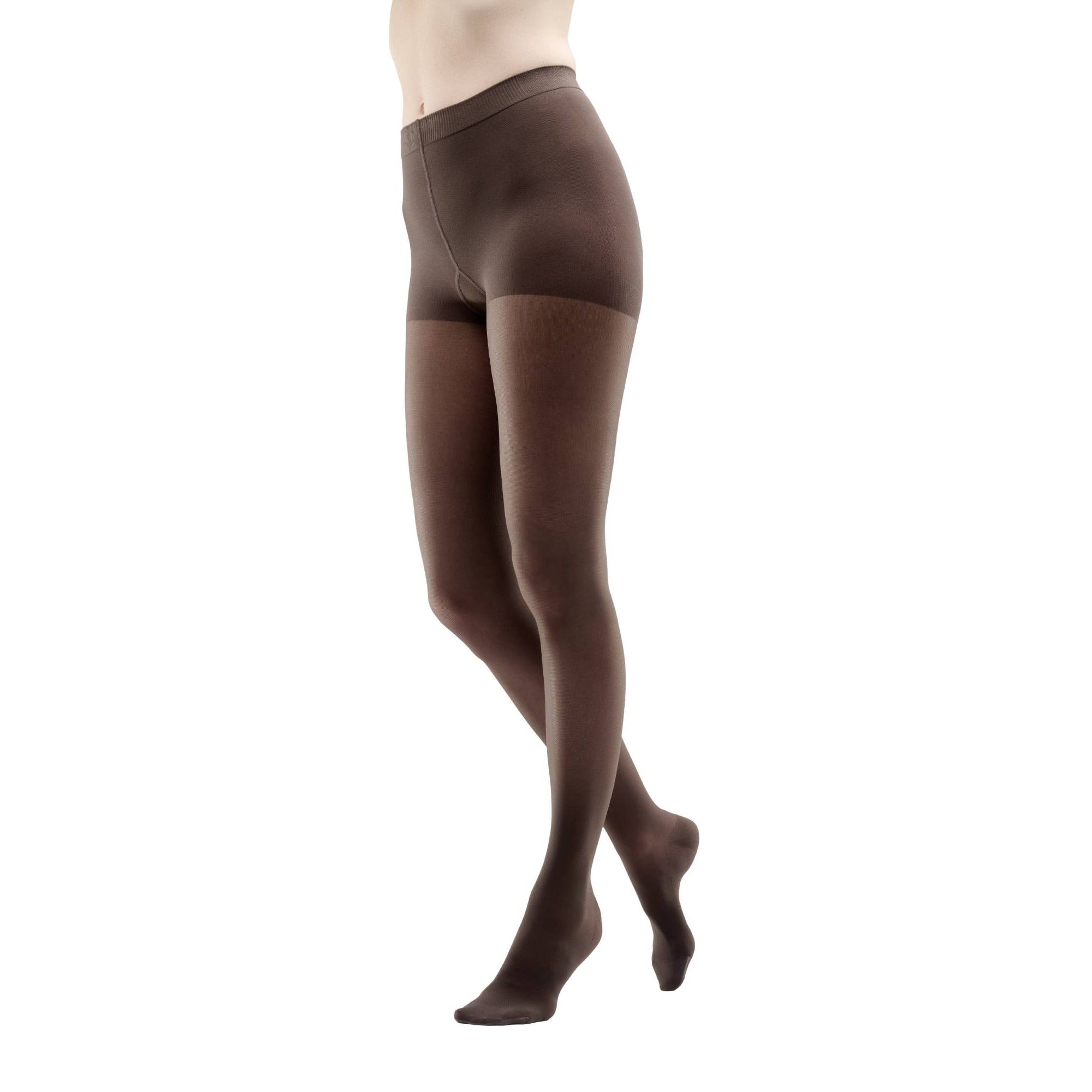 Bauerfeind VenoTrain Discretion Pantyhose 20-30 mmHg Compression Socks – Espresso