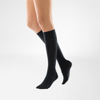 Bauerfeind VenoTrain Micro Jive Knee High 20-30 mmHg Compression Socks – Anthracite Knee