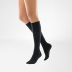 Bauerfeind VenoTrain Micro Knee High 30-40 mmHg Compression Socks Closed Toe – Anthracite