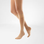 Bauerfeind VenoTrain Micro Knee High 20-30 mmHg Compression Socks Closed Toe – Cream