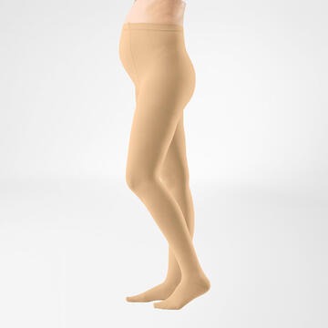 Bauerfeind VenoTrain Micro Maternity 30-40 mmHg Compression Socks Closed Toe – Caramel