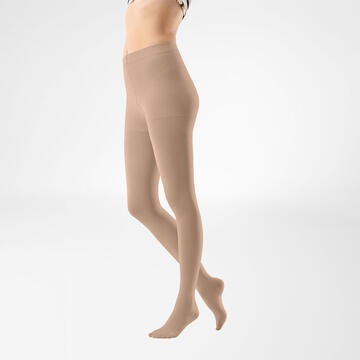 Bauerfeind VenoTrain Micro Pantyhose 30-40 mmHg Compression Socks Closed Toe – Amaretto