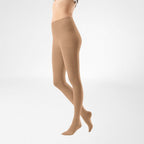 Bauerfeind VenoTrain Micro Pantyhose 30-40 mmHg Compression Socks Closed Toe – Cashew