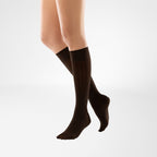 Bauerfeind VenoTrain Micro Tango Knee High 20-30 mmHg Compression Socks – Espresso Knee