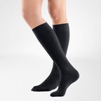 Bauerfeind VenoTrain Soft Knee High 20-30 mmHg Compression Socks Closed Toe – Anthracite