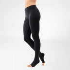 Bauerfeind VenoTrain Soft Pantyhose 20-30 mmHg Compression Socks Open Toe – Anthracite