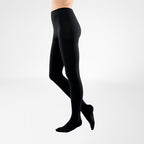 Bauerfeind VenoTrain Soft Pantyhose 20-30 mmHg Compression Socks Closed Toe – Black