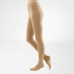Bauerfeind VenoTrain Soft Pantyhose 20-30 mmHg Compression Socks Closed Toe – Caramel