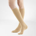 Bauerfeind VenoTrain Soft S Knee High 30-40 mmHg Compression Socks Closed Toe – Caramel