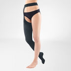 Bauerfeind VenoTrain Soft Thigh High Waist Attachment 30-40 mmHg Compression Socks - Standard Colours – Anthracite
