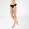 Bauerfeind VenoTrain Soft Thigh High Waist Attachment 30-40 mmHg Compression Socks - Special Order Colours – Cream