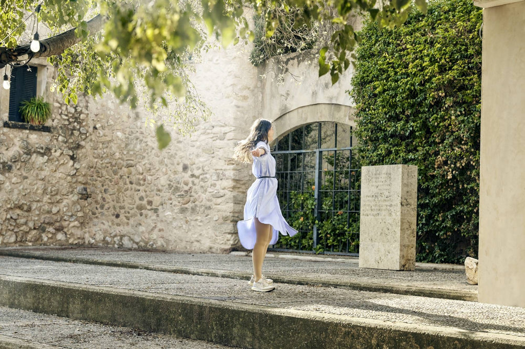 Bauerfeind VenoTrain Micro compression stockings in daily life
